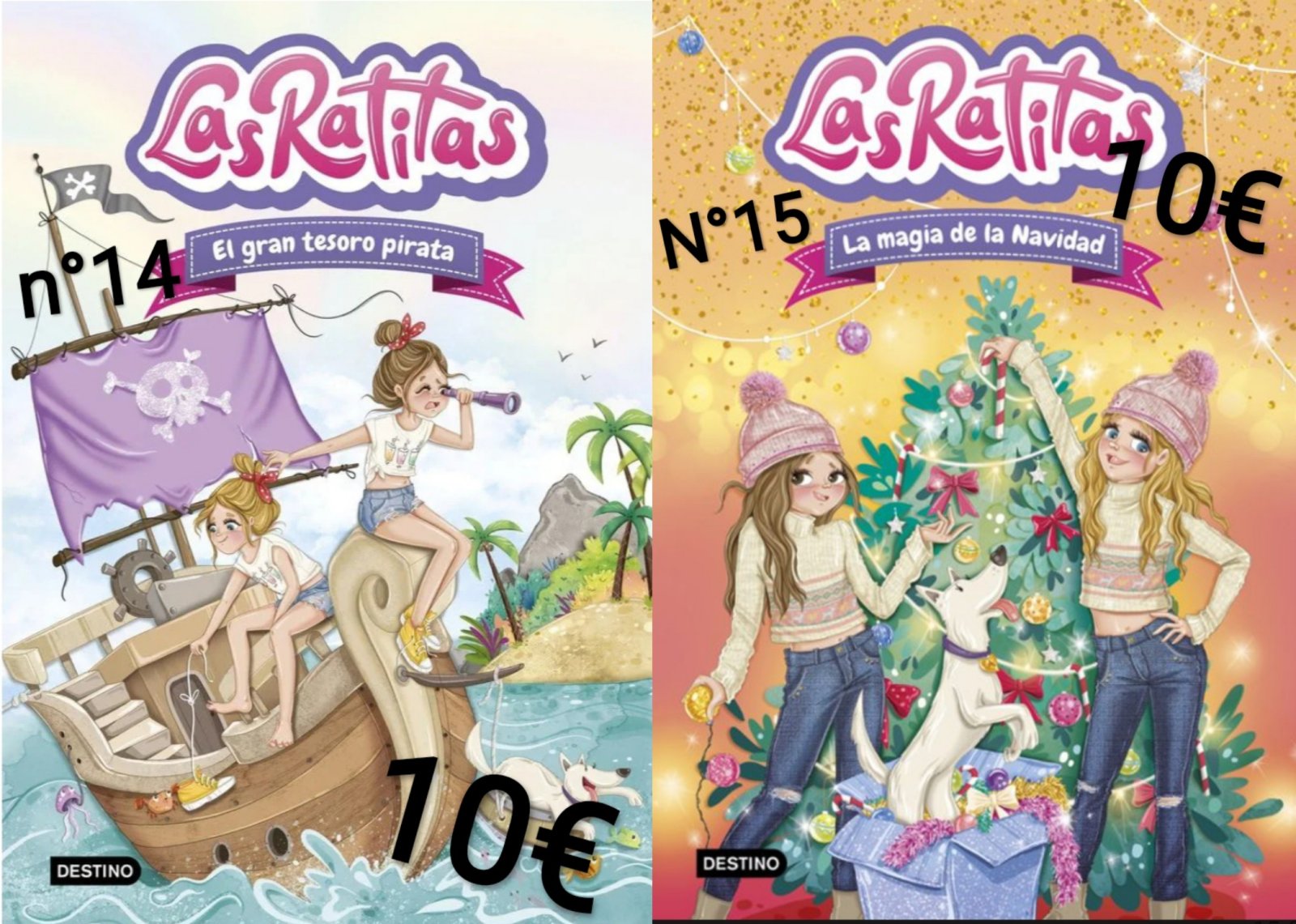 Libros infantiles Las Ratitas Varios Números